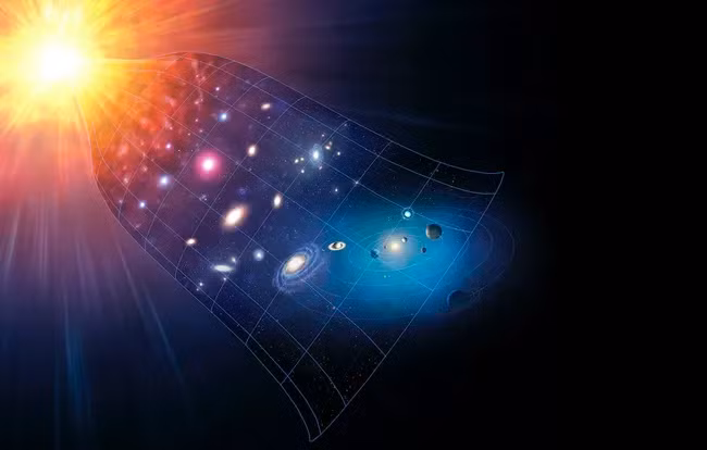 Sự chênh lệch đó được gọi là “căng thẳng Hubble” (Hubble tension) và đã xuất hiện trong nhiều nghiên cứu gần đây. Để tìm ra câu trả lời chính xác hơn, nhóm nghiên cứu đã kết hợp nhiều kỹ thuật đo lường vào một mô hình gọi là “Mạng khoảng cách cục bộ”. Mô hình này sử dụng dữ liệu từ các sao khổng lồ đỏ có độ sáng chuẩn, các vụ nổ sao (siêu tân tinh) và nhiều loại thiên hà khác nhau. Ảnh: Getty.