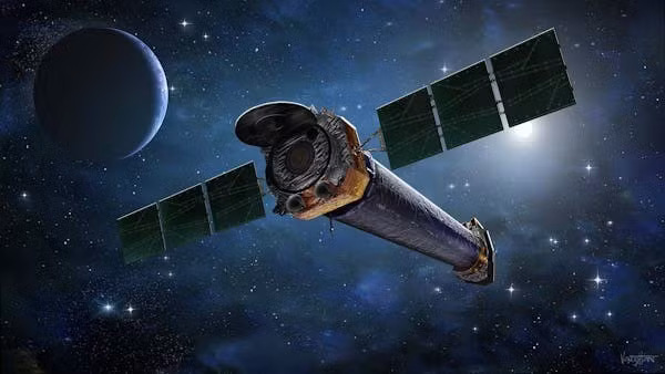 ASKAP J1832-0911 phát ra cả sóng vô tuyến lẫn tia X càng khiến các chuyên gia "đau đầu" hơn khi chưa thể lý giải về những nguồn sóng bí ẩn mà vật thể này truyền tới Trái đất. Ảnh: NASA/CXC &amp; J. Vaughan.