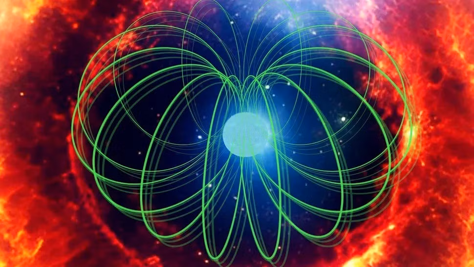 Tín hiệu trên còn được xác nhận đồng thời bởi đài quan sát tia X Chandra của NASA. Theo đó, đây là lần đầu tiên trong lịch sử thiên văn học, một vật thể dạng này được phát hiện phát ra cả sóng vô tuyến lẫn tia X cùng lúc. Ảnh: Robert Lea (created with Canva).