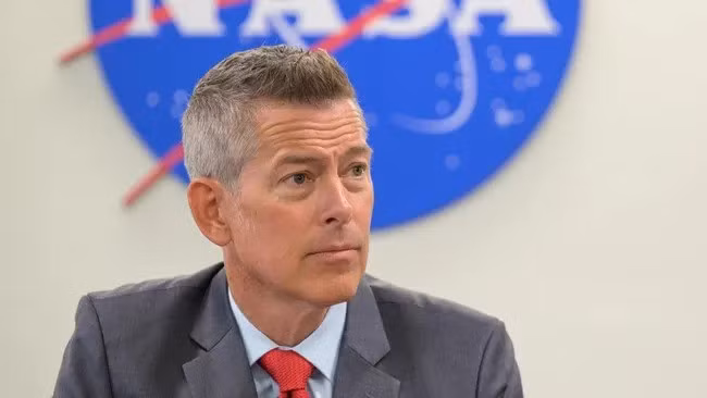 Khi tham dự Hội nghị Hàng không Quốc tế (IAC) tại Sydney, Australia, quyền Giám đốc NASA Sean Duffy đã tiết lộ kế hoạch xây một căn cứ bền vững trên Mặt trăng, biến “tiền đồn” thành “ngôi làng” cố định vào năm 2035. Ảnh: NASA/Bill Ingalls.