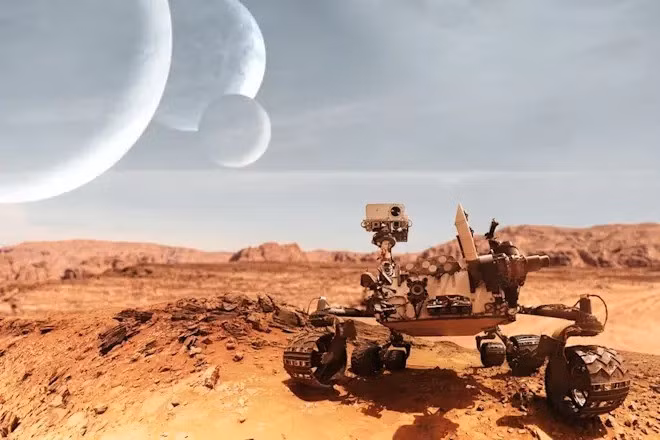 Dù vậy, nhóm nghiên cứu nhận định điều này vẫn chưa phải là bằng chứng chắc chắn giúp xác nhận sự sống từng tồn tại trên sao Hỏa. Ảnh: Paopano/Shutterstock.
