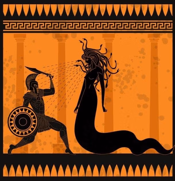 Với nhan sắc kiều diễm, Medusa ngạo mạn, tự tin cho rằng bản thân xinh đẹp hơn cả nữ thần chiến tranh và nghệ thuật Athena. Ảnh: Adobe Stock / By matiasdelcarmine.