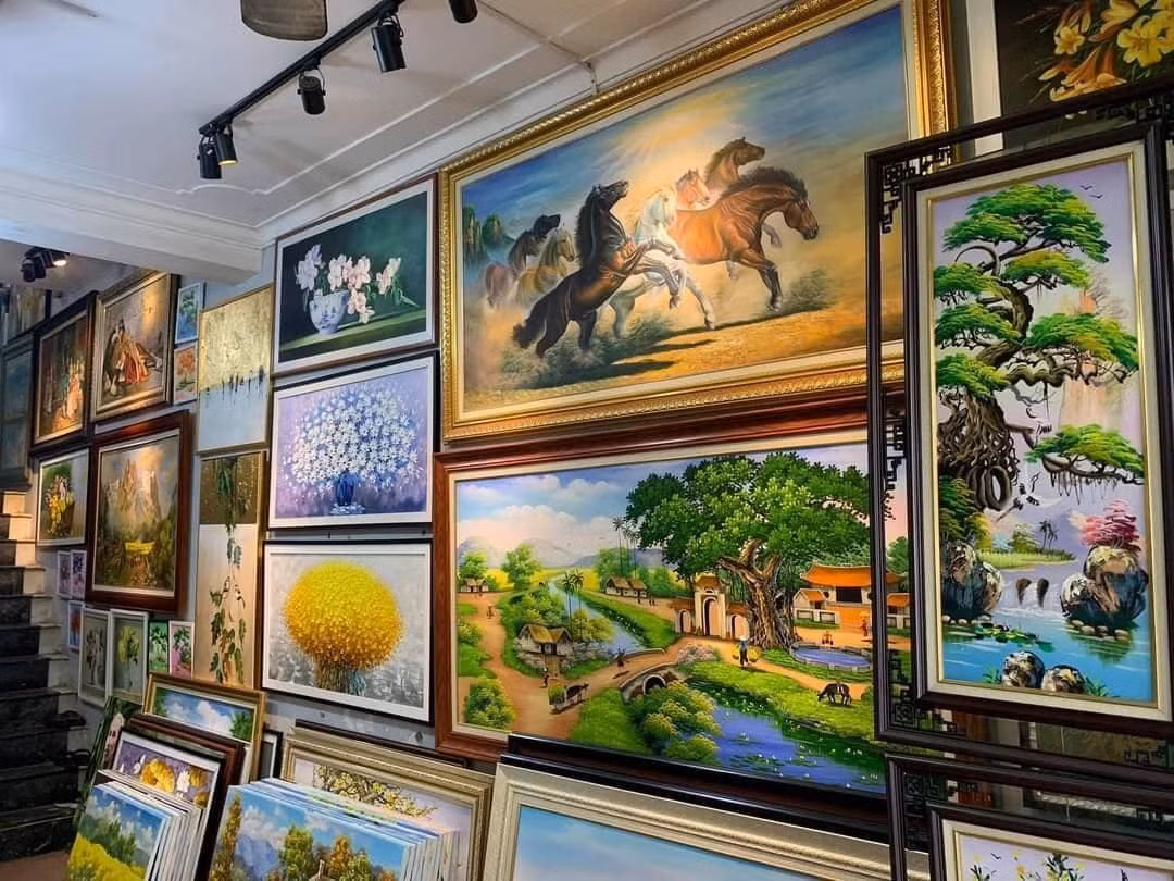 Khi ngựa quay về (tức mã đáo) chứng tỏ mọi sự đều bình an, vui vẻ, công việc thuận lợi, may mắn, tốc chiến tốc thắng. Ảnh: artnam.vn.