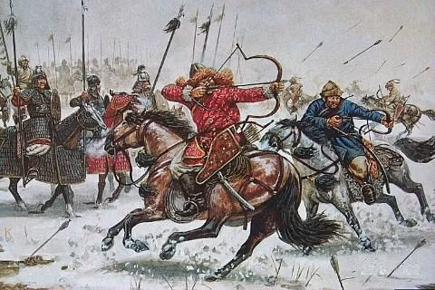 Theo các nhà nghiên cứu, khi tiến quân vào Yaroslavl, đội quân Mông Cổ do Batu Khan - cháu trai của Thành Cát Tư Hãn chỉ huy đã hủy diệt thị trấn này không lâu sau khi tiến và lãnh thổ của Nga. Ảnh: mongolianz.