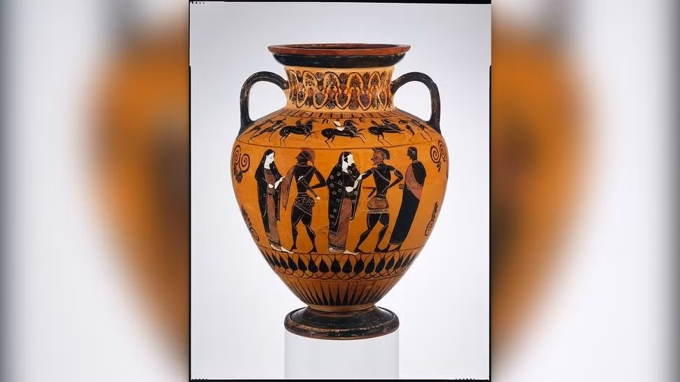 Các nhà khảo cổ đã tìm thấy bằng chứng về một cộng đồng nhỏ người Byzantine đã sinh sống tại thành Troy vào thế kỷ 12. Ảnh: Fletcher Fund, 1956; The Met; (CC0 1.0 DEED).