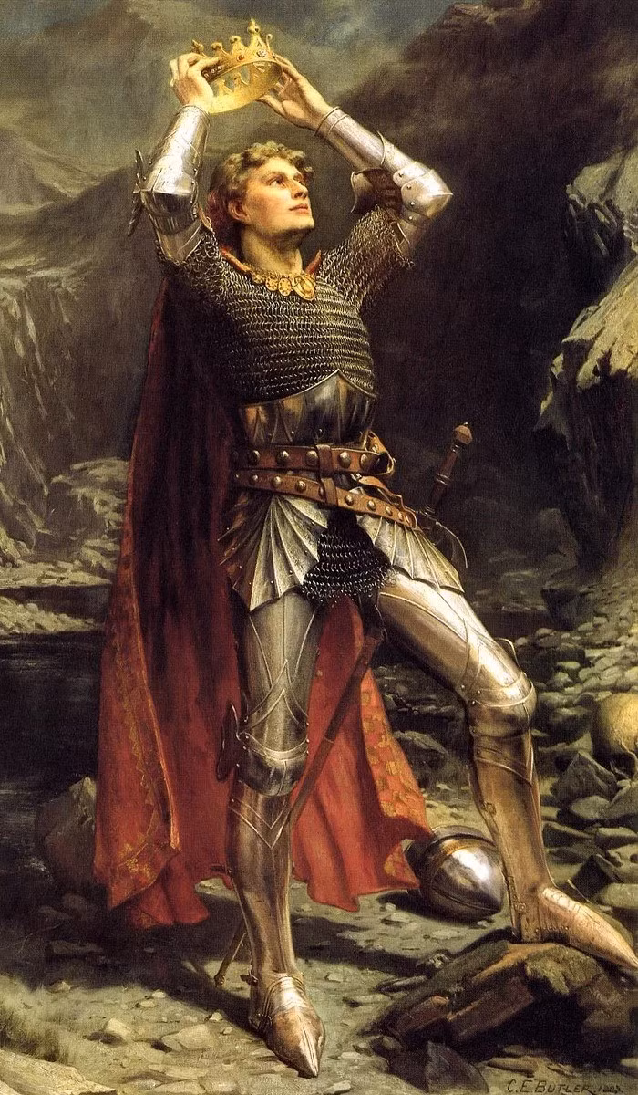 Theo truyền thuyết, vua Arthur sinh tại Tintagel. Sau khi vua Uther Pendragon qua đời, tình hình chính trị nước Anh rơi vào rối ren. Các hiệp sĩ đã tranh giành quyền lực do nhà vua qua đời nhưng không có con nối dõi. Ảnh: Public Domain.
