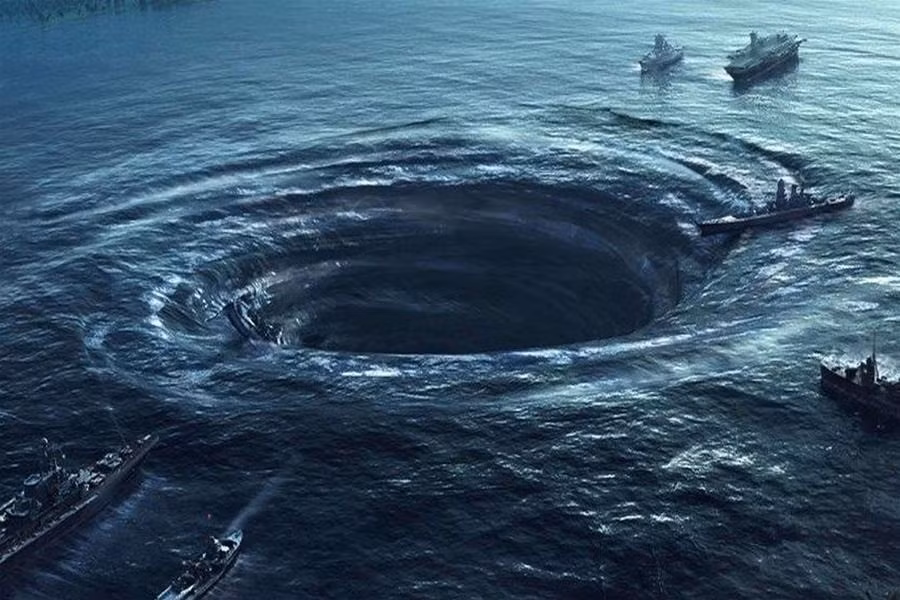 Trước hết, "Tam giác quỷ Bermuda" và "Biển Quỷ" ngoài khơi bờ biển phía đông Nhật Bản là 2 nơi duy nhất trên Trái đất có cực Bắc thực và cực Bắc từ trùng nhau. Việc sử la bàn có thể không chính xác như các nơi khác trên thế giới. Ảnh: bibalex.org.