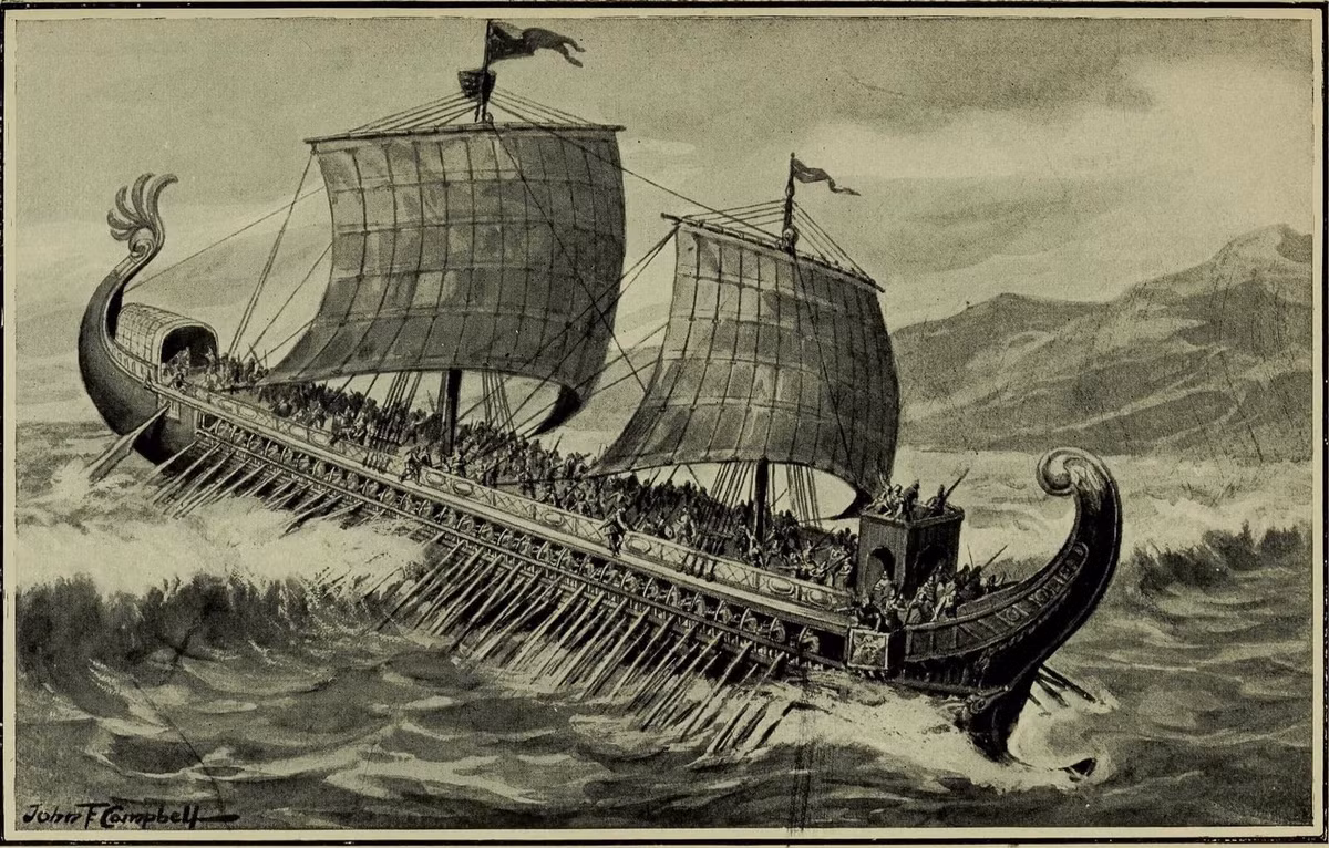 Sử gia La Mã Suetonius viết vào thế kỷ thứ nhất sau Công nguyên đã ghi lại rằng, người dân từ khắp đế chế La Mã đã tới Rome để tham dự sự kiện này. Ảnh: Edward Keble, Public domain.