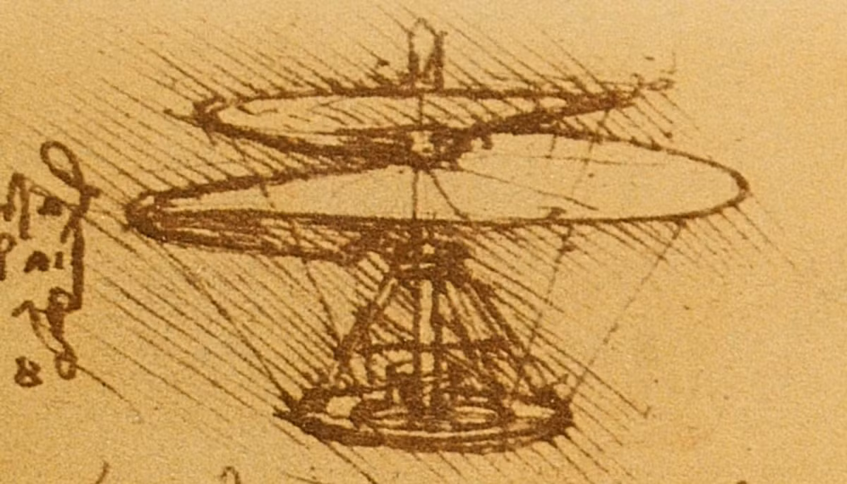 Nhóm nghiên cứu đang muốn xem xét liệu họ có thể cải thiện thiết kế trực thăng của da Vinci để hiệu quả hơn trong khi vẫn duy trì đặc tính giảm tiếng ồn hay không. Ảnh: Getty Images.