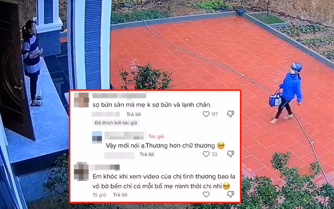 Mẹ đội mưa gió mang cháo sang thăm, con gái 'ứa nước mắt' ảnh 3