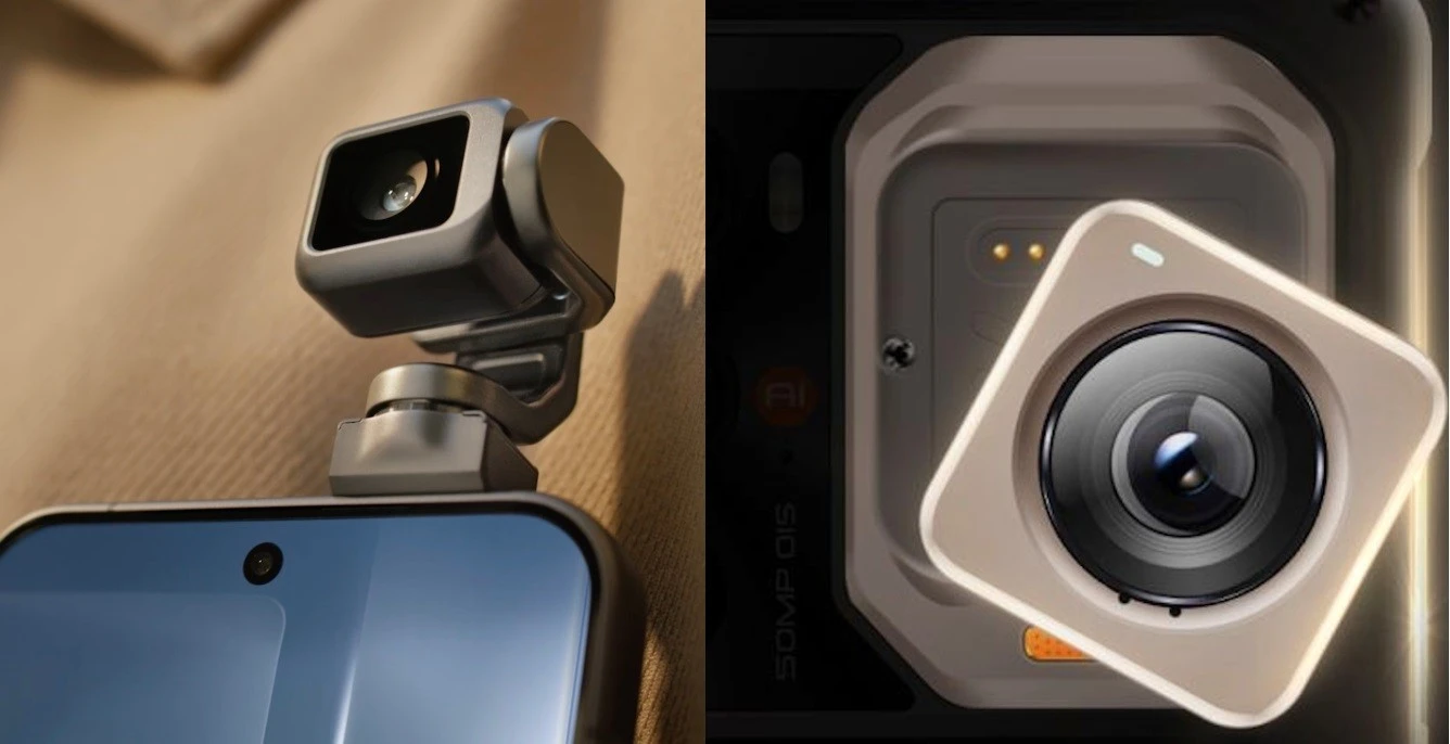 Smartphone phá cách: camera gắn nam châm đấu camera nhảy múa 