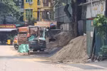Hà Nội: Bãi VLXD nhếch nhác vẫn nằm ‘chình ình’ ở Thanh Xuân