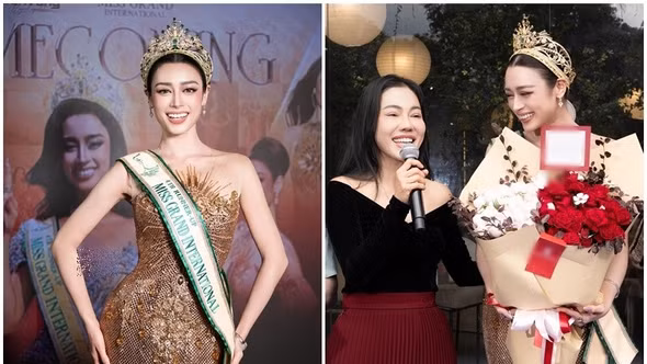 [GALLERY] Emoura Phạm rạng rỡ ngày trở về nước sau cuộc thi quốc tế