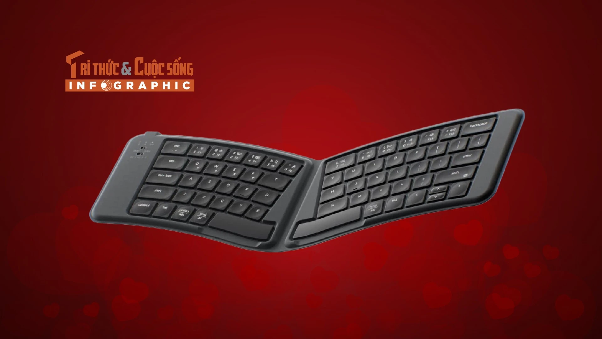 Keychron B11 Pro, Bàn phím gập đôi công thái học cho người dùng đa thiết bị 