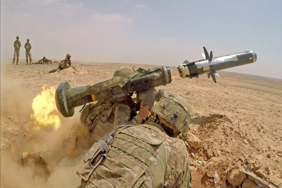 Lần đầu tiên tên lửa chống tăng Javelin Mỹ tiến xuất hiện ở Brazil