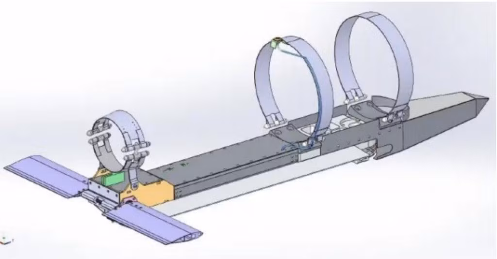 Để vượt qua được hệ thống tác chiến điện tử của Nga, Ukraine có kế hoạch tích hợp công nghệ chống nhiễu của Pháp trên loại bom lượn mới của mình, mặc dù thời gian triển khai vẫn chưa rõ ràng. (Ảnh modul UMPK dùng lắp cho bom FAB-500 của Nga).