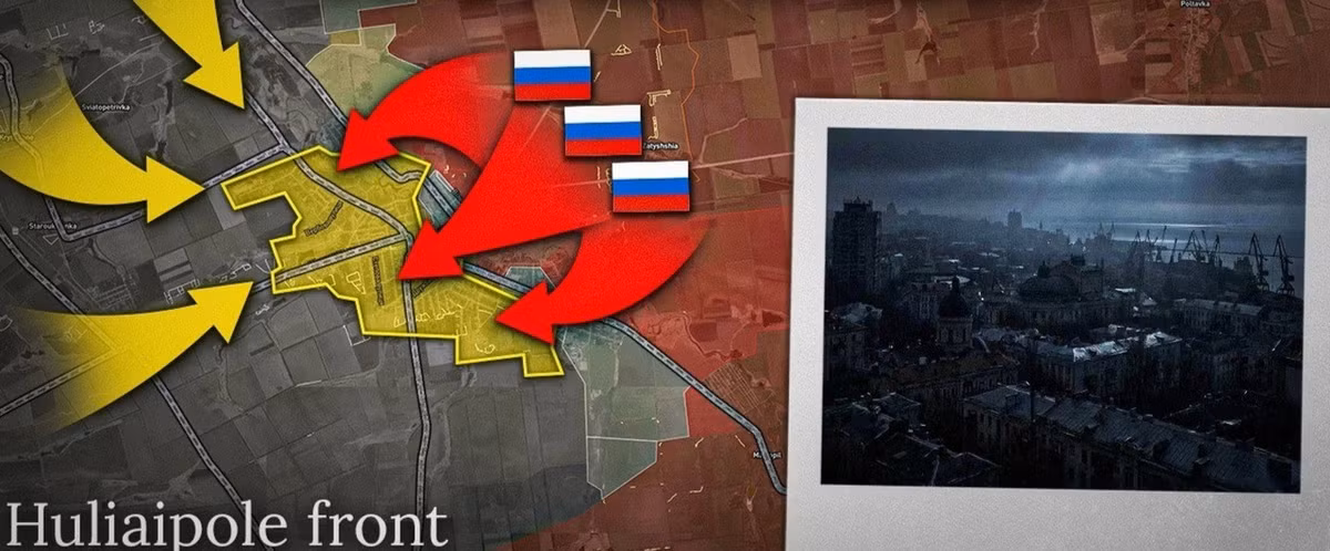 Theo Readovka, Cụm Vostok sau khi vượt sông Gaichur thành công, ngay lập tức chiếm giữ một tòa nhà chung cư ở trung tâm thành phố, mở rộng phạm vi kiểm soát. Đồng thời, các đơn vị xung kích RFAF đang đẩy lùi đối phương khỏi phần đông nam thành phố. Trước tình hình này, buộc Bộ Tổng tham mưu AFU, phải từ bỏ việc tập trung lực lượng phòng thủ chống lại các đơn vị Nga đột phá từ hướng đông nam.