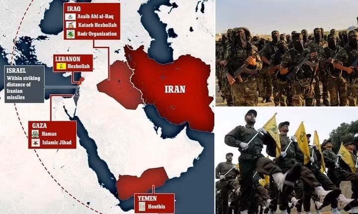 Trong quá khứ, hầu hết các cuộc xung đột giữa Israel và Iran là "chiến tranh ủy nhiệm", chẳng hạn như cuộc chiến tranh giữa Hezbollah của Lebanon do Iran hậu thuẫn và Hamas và Israel. Nhưng lần này thì khác - Iran và Israel đang trực tiếp chiến đấu, không có bất kỳ vùng đệm nào.