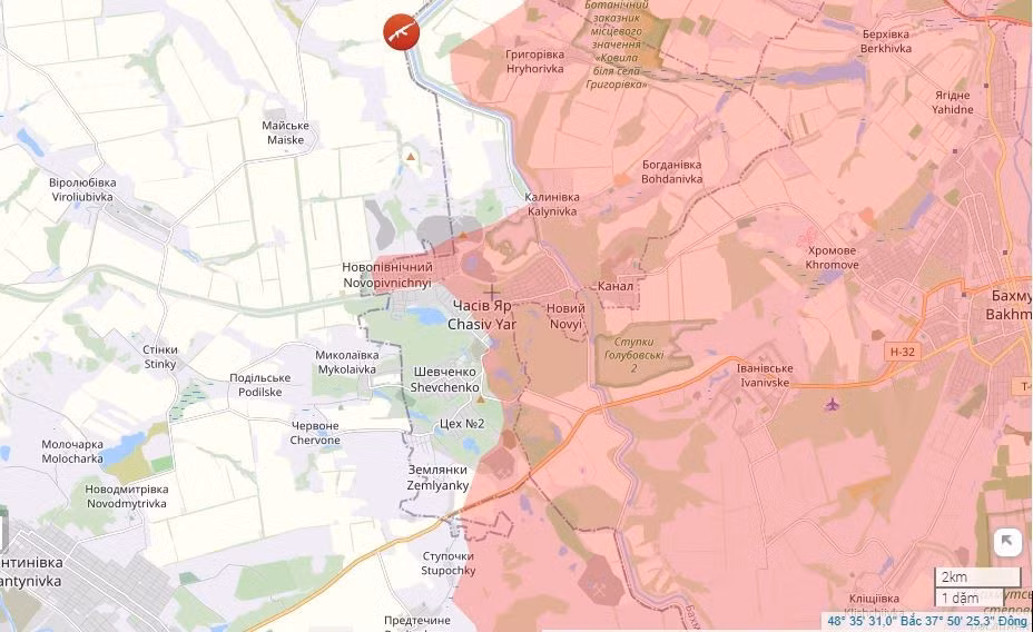 Cuộc chiến giành thành phố Chasiv Yar ở phía tây bắc tỉnh Donetsk, thuộc Miền Đông Ukraine đã bước sang tháng thứ 15. Hiện tại, hầu hết khu vực kiên cố ở Chasiv Yar đã nằm dưới sự kiểm soát hoàn toàn của quân đội Nga (RFAF). Bất chấp tình hình khó khăn, các đơn vị RFAF vẫn tiếp tục “đánh chắc, tiến chậm”.
