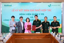 NUTIFOOD và bệnh viện QUÂN Y 175 hợp tác phát triển các giải pháp dinh dưỡng
