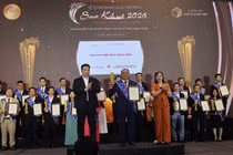 AGRIBANK được vinh danh 2 giải thưởng SAO KHUÊ 2026