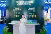VINAMILK tạo điểm nhấn triển lãm thành tựu đất nước 80 năm