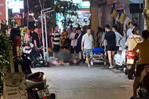 Nam thanh niên rơi từ tầng 4 xuống đất bị thương nặng