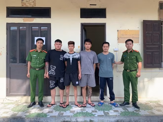 Bốn đối tượng trong vụ án đang bị tạm giữ hình sự.