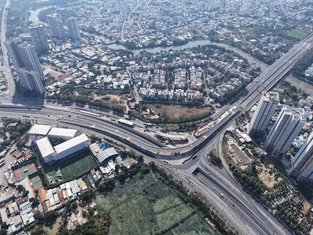 Cầu vượt N3, nút giao An Phú thông xe trưa ngày 1-5