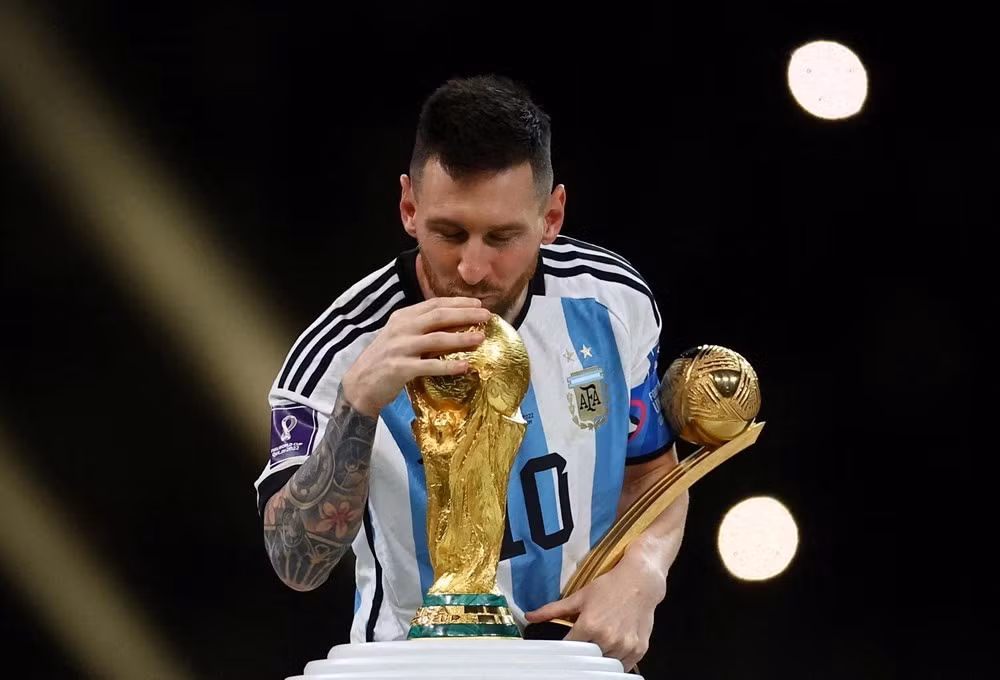 Messi là cầu thủ ra sân nhiều nhất lịch sử World Cup