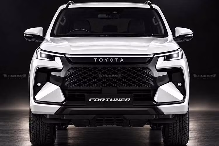 Loạt ảnh dựng do Headlightmag thực hiện phác họa cho mẫu SUV Toyota Fortuner 2027 phiên bản nâng cấp, bao gồm cả ngoại thất và khoang nội thất. Đây là những hình ảnh không chính thức, được xây dựng dựa trên các thông tin và hình ảnh rò rỉ trước đó, do đó thiết kế thực tế có thể có khác biệt.