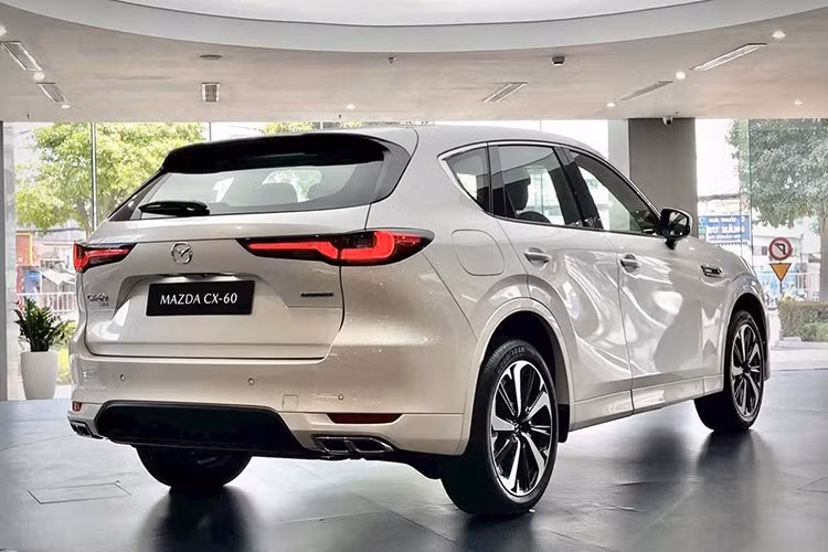 So với CX-90, Mazda CX-60 có kích thước nhỏ hơn. Bên cạnh đó, xe còn kích thước lớn hơn Mazda CX-5 và nhỏ hơn CX-8. Được định vị trong phân khúc SUV hạng D, CX-60 được phát triển dựa trên cơ sở gầm bệ dẫn động cầu sau RWD có tên SkyActiv Multi Solution Scalable Architecture. Xe sở hữu kích thước dài x rộng x cao lần lượt 4.740 x 1.890 x 1.685 mm và chiều dài cơ sở 2.870 mm.