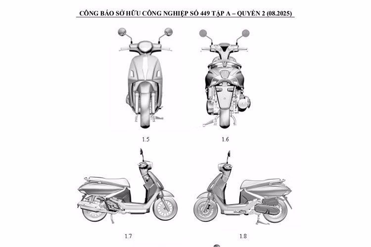 SYM Fiddle DX 158 gây chú ý bởi phong cách thiết kế mang hơi hướng châu Âu cổ điển nhưng vẫn giữ được sự hiện đại. Tổng thể xe là sự kết hợp hài hòa giữa các đường nét bo tròn mềm mại và những chi tiết vuông vức, mang lại cái nhìn vừa sang trọng vừa trẻ trung.