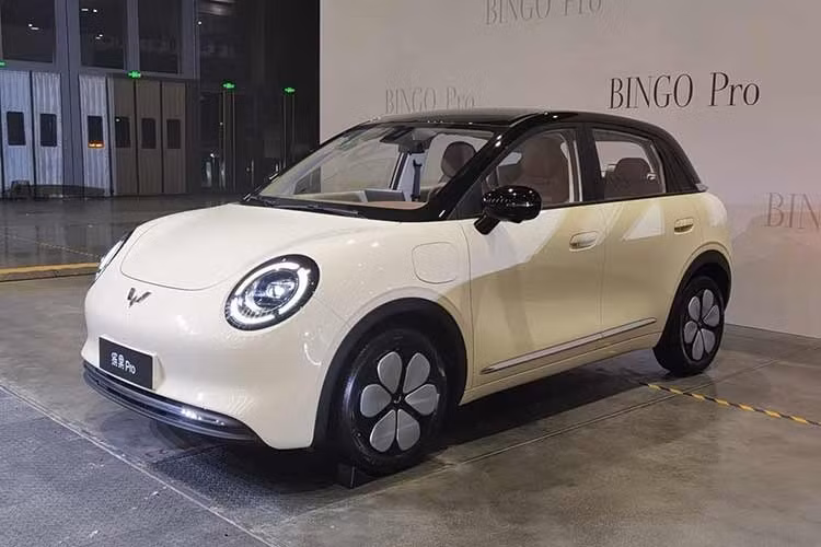 Thiết kế xe đã được tinh chỉnh theo phong cách ôtô điện mới của Wuling với cụm đèn pha tròn dễ thương, gợi nhớ đến Wuling Hongguang Mini EV nâng cấp. Kích thước của Bingo Pro cũng được gia tăng nhằm đáp ứng xu hướng người dùng ngày càng ưa chuộng các mẫu xe lớn hơn.