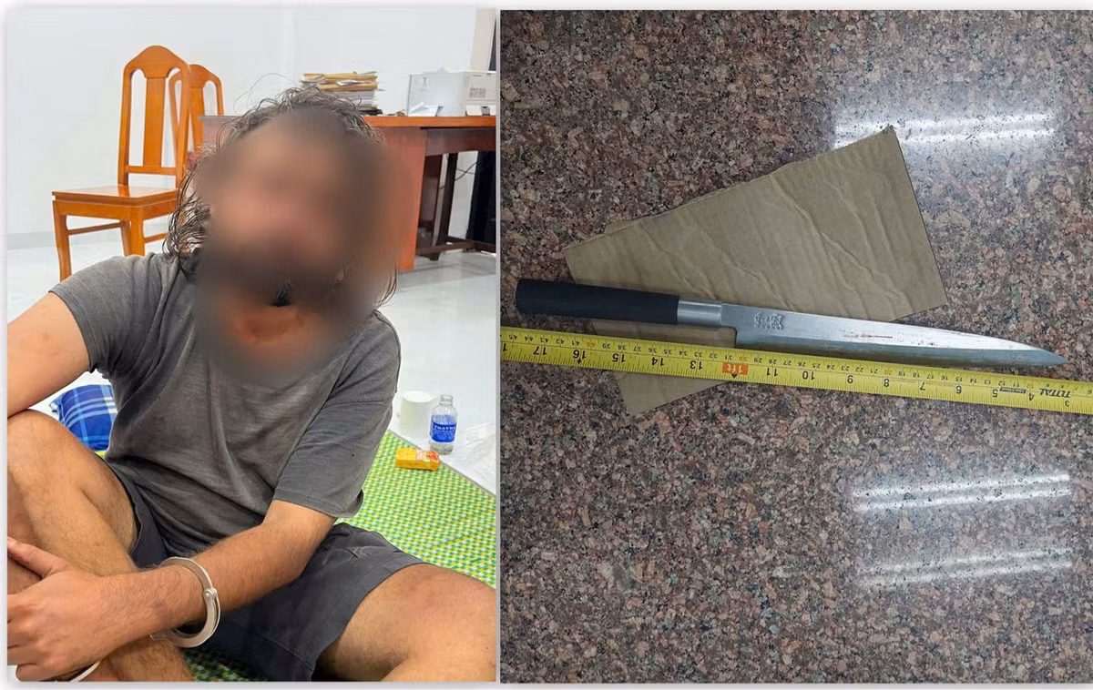 Rạng sáng 19/3, đối tượng người nước ngoài đã bị khống chế, bắt giữ khi đang trên đường lẩn trốn tại xã Tân Minh, giáp ranh với Đồng Nai, cách hiện trường hơn 70km.