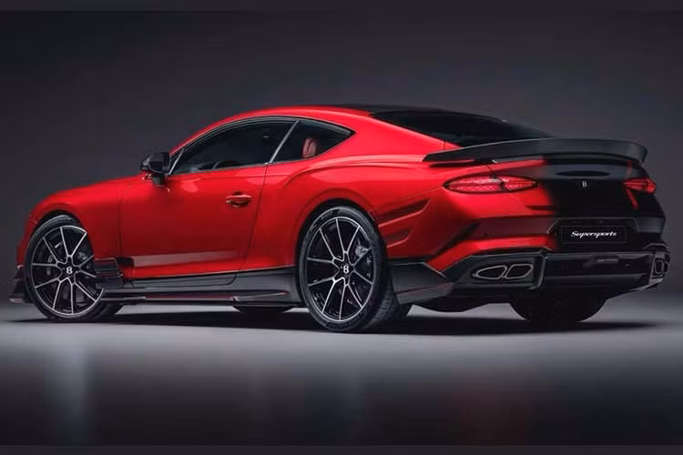 Supersports có trọng lượng 1.999kg, trở thành chiếc Bentley thương mại nhẹ nhất trong 85 năm qua. Gói thiết kế Bentley Mulliner Supersports Design Theme sẽ ra mắt công chúng tại Lễ hội tốc độ Goodwood năm nay