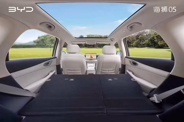 Xe có hai tùy chọn pin dung lượng 26 kWh và 34 kWh, cho khả năng vận hành hoàn toàn bằng điện từ 220-305 km theo tiêu chuẩn CLTC. Bình nhiên liệu có dung tích 65 lít. Đối với phiên bản thuần điện, xe được trang bị mô-tơ điện đặt cầu sau công suất 268 mã lực cùng bộ pin LFP dung lượng 57 kWh, cho phạm vi hoạt động tối đa 540 km.