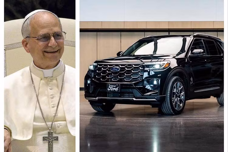 Sau chiếc Ford Bronco độc bản được tạo ra năm 2021 nhằm hỗ trợ Giáo hoàng Francis tại Detroit, Ford tiếp tục thực hiện một dự án đặc biệt khác dành cho Giáo hoàng Leo XIV. Lần này, hãng xe Mỹ đã chế tạo một chiếc Ford Explorer 2026 đặc biệt này được tùy biến riêng. Xe được sản xuất tại Chicago - cũng chính là nơi sinh của Giáo hoàng Leo XIV.