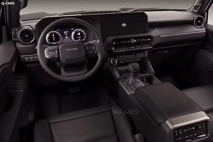 Bên trong nội thất, Fortuner 2026 mới dự kiến sẽ được nâng cấp về công nghệ và tiện nghi. Theo tạp chí CarsGuide (Australia), mẫu xe có thể chuyển sang sử dụng cụm đồng hồ kỹ thuật số.
