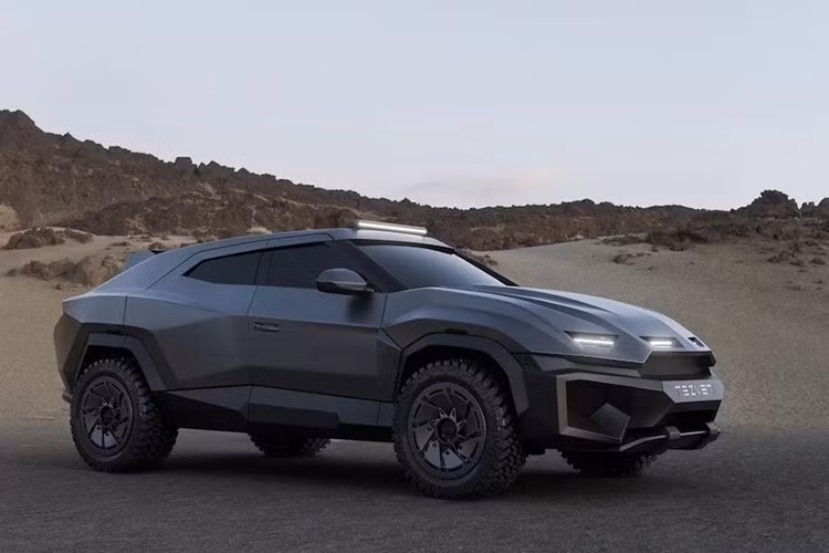 Mẫu siêu SUV Rezvani Knight chống đạn vẫn giữ lại nhiều yếu tố thiết kế của Urus , với đèn hậu và hình dáng tổng thể là những điểm tiết lộ lớn nhất về nguồn gốc Lamboghini của nó.