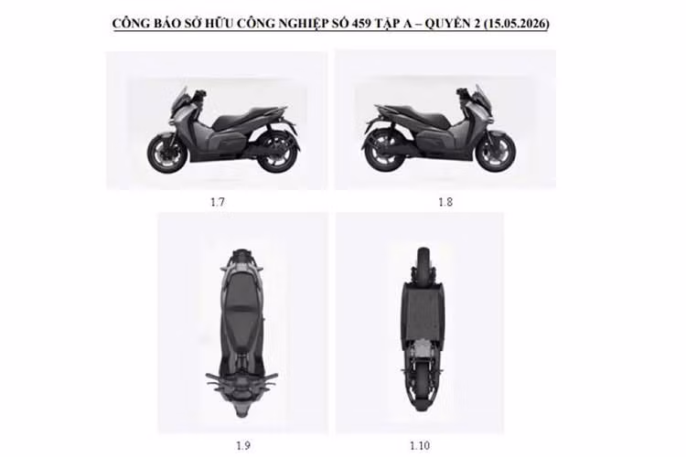 Khu vực đầu xe gây ấn tượng mạnh với hệ thống đèn chiếu sáng chính tích hợp dải đèn định vị tạo hình chữ X, đi kèm một kính chắn gió kích thước lớn phía trên nhằm tối ưu tính khí động học khi di chuyển đường dài.