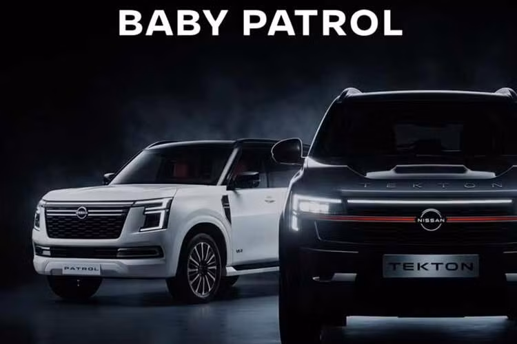 Dựa vào những hình ảnh được “nhá hàng” có thể thấy, Nissan Tekton sở hữu thiết kế mạnh mẽ, mang nhiều nét gợi nhớ đến "người đàn anh" Patrol, qua đó củng cố định vị là một mẫu SUV cỡ trung thiên về phong cách dã ngoại.