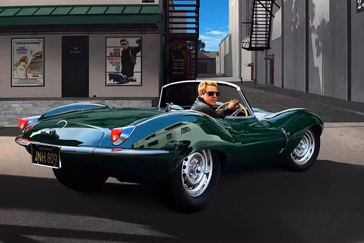 D-Type sử dụng động cơ XK 6 xi-lanh thẳng hàng DOHC dung tích 3.4L, công suất khoảng 250 mã lực ở các phiên bản đầu tiên. Xe có cấu trúc khung kết hợp giữa monocoque phía sau và khung ống phía trước, đi kèm hệ thống phanh đĩa Dunlop.