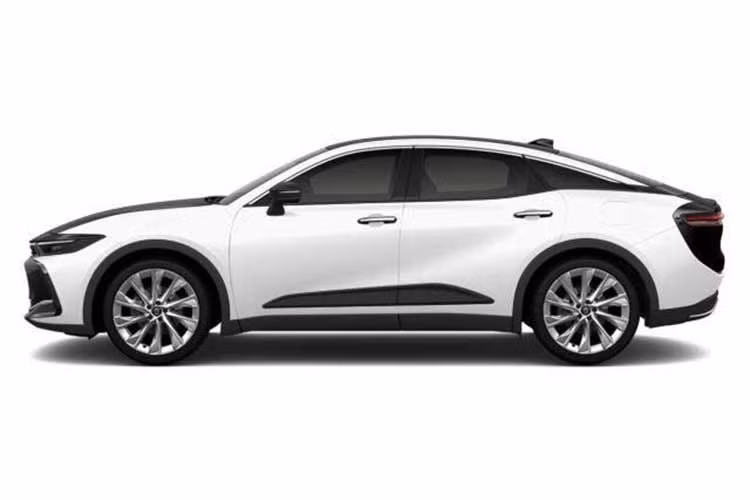 Thay đổi dễ nhận thấy nhất của của Toyota Crown Crossover 2027 phiên bản nâng cấp này nằm ở cách xử lý phối màu ngoại thất hai tông - chi tiết từng nhận không ít ý kiến trái chiều trên phiên bản cũ.