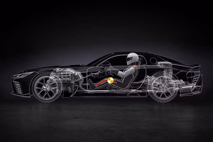 Ngoài ra, Toyota GR GT còn sở hữu thiết kế ưu tiên tuyệt đối cho tính khí động lực học trong khi vẻ đẹp thẩm mỹ chỉ là yếu tố thứ hai. Mẫu xe này trông mạnh mẽ, góc cạnh và giống xe đua Le Mans Prototype hơn là ô tô thể thao đẹp mã.