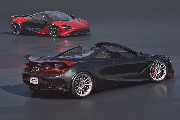 McLaren sẽ cung cấp JC96 như đã mô tả ở trên, nhưng cũng đã hình dung ra một loạt các nâng cấp bổ sung. Danh sách này bao gồm tấm bảng kỷ lục đường đua được lắp đặt ở khoang hành lý phía trước, tôn vinh "Di sản của McLaren trên đường đua". Chi tiết này được lấy cảm hứng trực tiếp từ chiếc xe đua F1 đầu tiên trên thế giới.