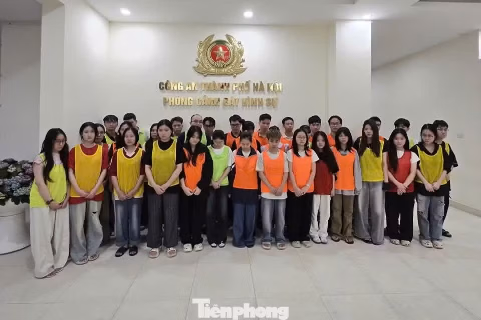 Các đối tượng trong vụ án.