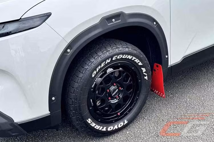 Một chi tiết màu đỏ nằm bên trong cụm đèn thoạt nhìn có vẻ chỉ mang tính trang trí. Tuy nhiên, khi quan sát từ góc bên, phần này thực chất được khắc số “5”.