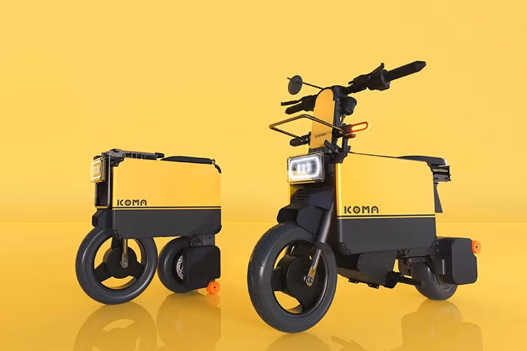 Thương hiệu Icoma vừa giới thiệu mẫu xe điện gấp có thể “biến hình” không khác gì phim người máy Transformer. Mẫu xe này từng đã đạt được giải thưởng Sáng tạo tại CES 2023. Sản phẩm có tên gọi Tatamel Bike lấy ý tưởng từ những sản phẩm đồ chơi biến hình tại Nhật Bản.
