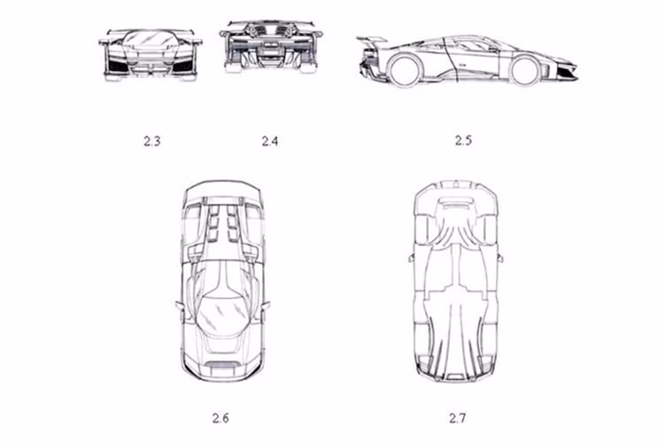 Cụ thể, hình ảnh thiết kế của Ferrari F80 đã xuất hiện trong Công báo Sở hữu Công nghiệp tháng 5/2025. Thời điểm nộp đơn vào tháng 9/2024, tức trước một tháng so với ngày ra mắt chính thức. Hồ sơ bảo hộ kiểu dáng tại thị trường Việt Nam được công bố vào ngày 26/5 vừa qua.